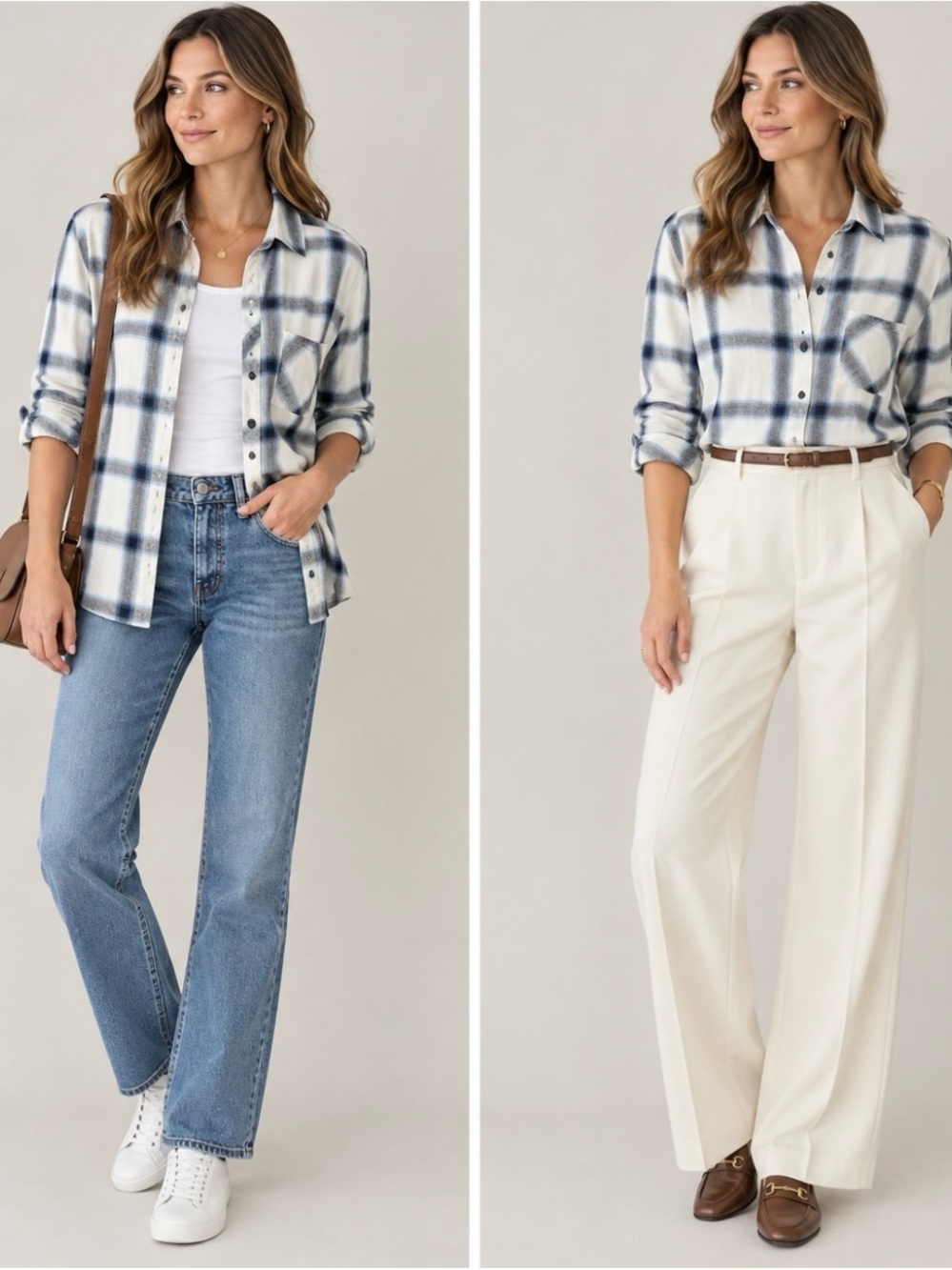 Rails Hunter White Glacier Casual Button Down Shirt